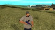 Call of Duty Ray Gun (Blue Version) for GTA San Andreas miniature 6