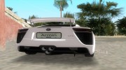 Lexus LFA для GTA Vice City миниатюра 4