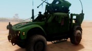 Oshkosm M-ATV Croatian Armoured Vehicle for GTA San Andreas miniature 6