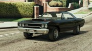 Plymouth Road Runner 1970 for GTA 5 miniature 2