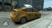 Toyota Prius II Liberty City Taxi для GTA 4 миниатюра 2