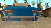 ВАЗ-2101 Эфиопское такси для GTA San Andreas миниатюра 5