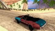 New Cabrio Clover для GTA San Andreas миниатюра 2
