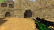 Green camo AWP para Counter Strike 1.6 miniatura 1