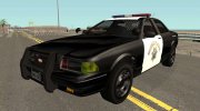 Vapid Stainer SAHP Police GTA V para GTA San Andreas miniatura 1