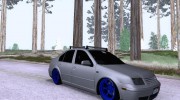VW Bora Stance для GTA San Andreas миниатюра 5