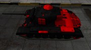 Черно-красные зоны пробития M26 Pershing for World Of Tanks miniature 2