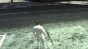 Отличный серо-белый костюм para GTA 4 miniatura 2