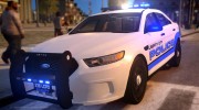 Liberty City Police Ford Interceptor para GTA 4 miniatura 1
