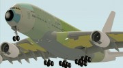 Airbus A380-800 F-WWDD Not Painted para GTA San Andreas miniatura 17