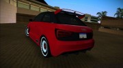 Audi A1 Clubsport Quattro 2011 для GTA Vice City миниатюра 4