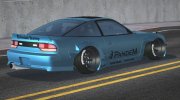 1994 Nissan 240sx Facelift (S30 Frontend) para GTA San Andreas miniatura 3