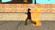 Педы реагируют на огонь for GTA San Andreas miniature 2