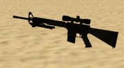 M16 Sniper для GTA San Andreas миниатюра 1