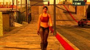 GTA Online Female Biker DLC для GTA San Andreas миниатюра 3