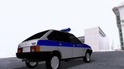 Ваз 2109 Police для GTA San Andreas миниатюра 3