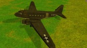 C-47 Skytrain для GTA San Andreas миниатюра 2