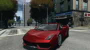 Lamborghini Gallardo LP560-4 для GTA 4 миниатюра 1