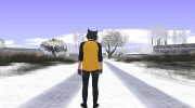 Skin HD GTA Online в маске волка v3 для GTA San Andreas миниатюра 5