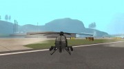 Вертолёт из Обитель Зла для GTA San Andreas миниатюра 4