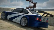 BMW M3 GTR Legends Edition 2006 for GTA San Andreas miniature 4