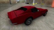 Chevrolet Corvette C3 Stingray for GTA San Andreas miniature 5