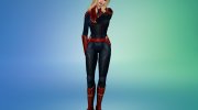 Captain Marvel para Sims 4 miniatura 13
