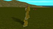 Человек в желтом костюме худого саблезубого тигра из Zoo Tycoon 2 for GTA San Andreas miniature 3