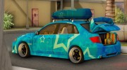 Subaru Impreza WRX STI 2011 Blue Star для GTA San Andreas миниатюра 6