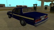 Chevrolet Caprice 1987 New York State Trooper for GTA San Andreas miniature 4