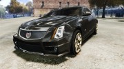 Cadillac CTS-V Coupe 2011 для GTA 4 миниатюра 1