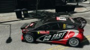 Ford Fiesta RS WRC для GTA 4 миниатюра 2