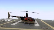 Robinson R44 Raven II NC 1.0 Скин 2 para GTA San Andreas miniatura 5