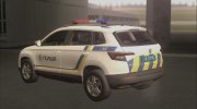 Skoda Karoq 2017 Полиция Украины для GTA San Andreas миниатюра 5