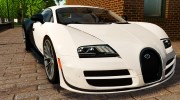 Bugatti Veyron 16.4 Super Sport 2011 PUR BLANC [EPM] para GTA 4 miniatura 1