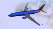 Boeing 737-800 Southwest Airlines para GTA San Andreas miniatura 5