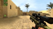 Default AWP with Desert CAMO for Counter-Strike Source miniature 3