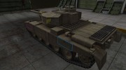Контурные зоны пробития FV4202 for World Of Tanks miniature 3
