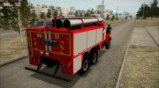 Урал 4320 Пожарный для GTA San Andreas миниатюра 2