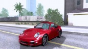 Porsche 911 (997) turbo para GTA San Andreas miniatura 1