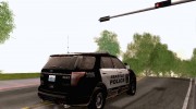 Ford Police Interceptor Utility 2011 Seattle (WA para GTA San Andreas miniatura 2