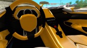 Lamborghini Aventador J TT Black Revel для GTA San Andreas миниатюра 6
