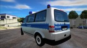 Volkswagen T5 German Police for GTA San Andreas miniature 4
