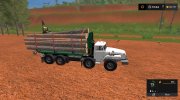 Урал-6614 8х8 Hakenlift v1.0 para Farming Simulator 2017 miniatura 13