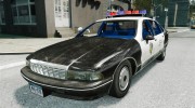 Chevrolet Caprice Police 1991 v.2.0 для GTA 4 миниатюра 1