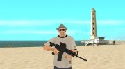 AR-15 (Elcan Version) para GTA San Andreas miniatura 2