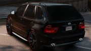 BMW X5 4.8iS v2 para GTA 4 miniatura 2