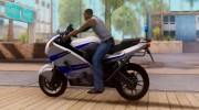 Croatian Police Bike для GTA San Andreas миниатюра 5