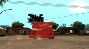 Ford P600 Coca-Cola Delivery Truck for GTA San Andreas miniature 3