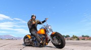 Harley-Davidson Knucklehead 2.0 для GTA 5 миниатюра 2